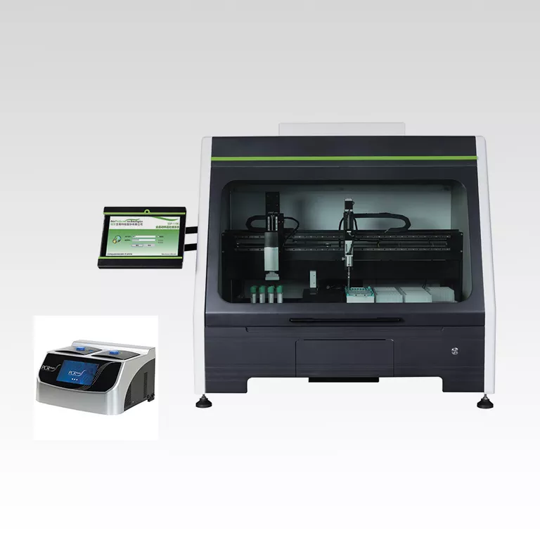 Application of high throughput automated sample preparation system